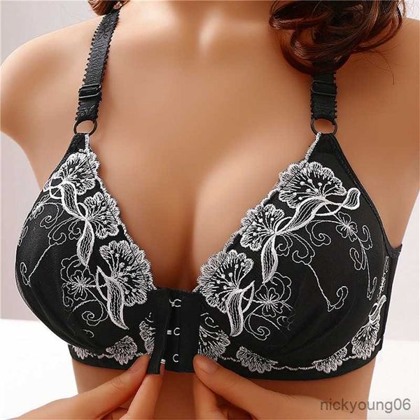 maternity intimates women's bras floral push up wireless front button embroidery brassiere underwear comfy lingerie, White
maternity intimates women's bras floral push up wireless front button embroidery brassiere underwear comfy lingerie, White