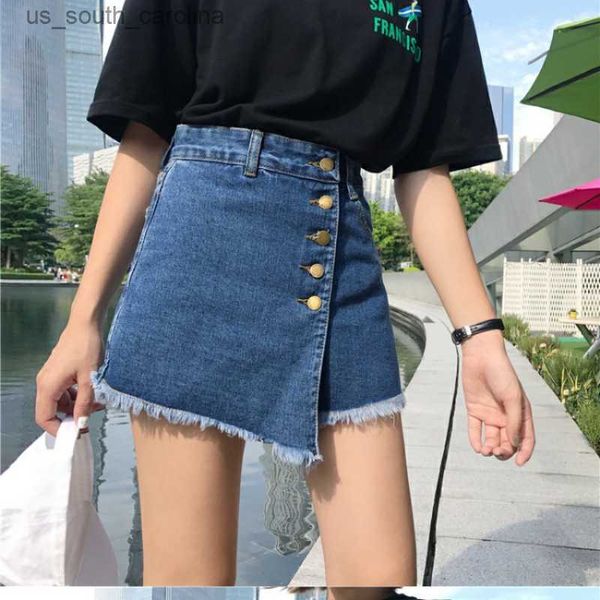 women shorts skirts denim designed fashion solid elegant female s-5xl vintage fur-lined casual high waist all-match l230522, White;black
women shorts skirts denim designed fashion solid elegant female s-5xl vintage fur-lined casual high waist all-match l230522, White;black