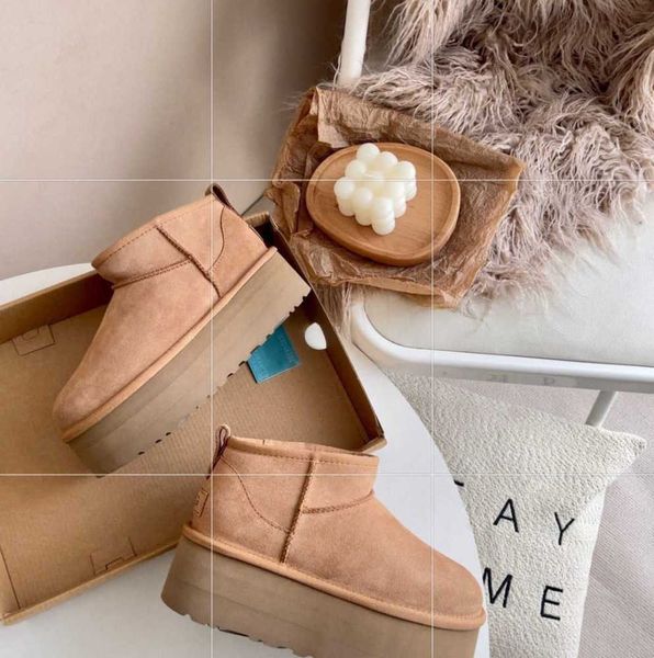 boots ultra mini platform boot designer woman winter ankle australia snow thick bottom real leather warm fluffy booties with fur shoes uggit, Black
boots ultra mini platform boot designer woman winter ankle australia snow thick bottom real leather warm fluffy booties with fur shoes uggit, Black