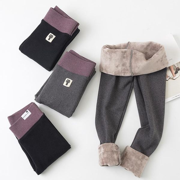 leggings thicken fleece cotton leggings women workout korean slim high waist winter warm pants patchwork fitness sports velvet leggings, Black
leggings thicken fleece cotton leggings women workout korean slim high waist winter warm pants patchwork fitness sports velvet leggings, Black