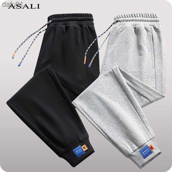 2022 men's casual pants spring summer white sweatpants cotton joggers harem pants mens streetwear solid color loose trousers men l23052, Black
2022 men's casual pants spring summer white sweatpants cotton joggers harem pants mens streetwear solid color loose trousers men l23052, Black