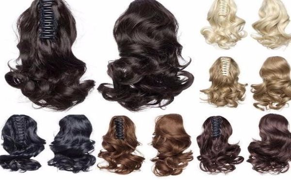 fashion 12quot short wavy extensions claw on ponytails synthetic black brown blonde women039s hairpiece hair ponytail9793959
fashion 12quot short wavy extensions claw on ponytails synthetic black brown blonde women039s hairpiece hair ponytail9793959
