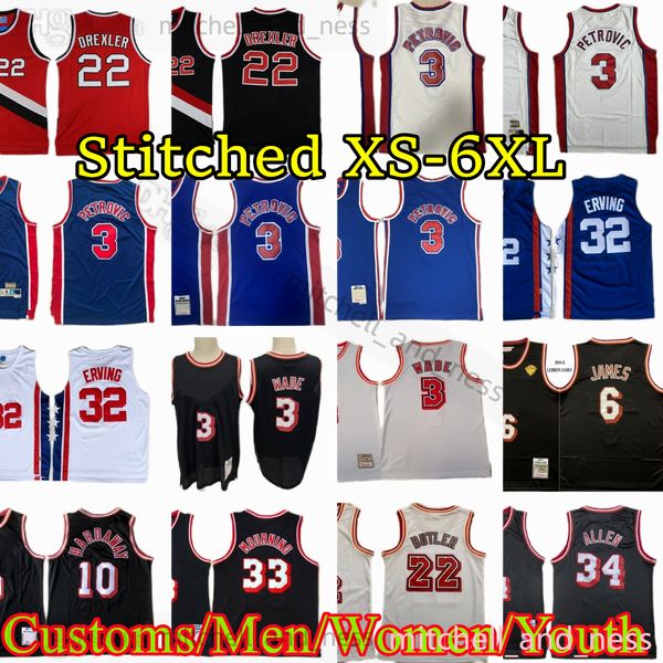mitchell and ness alex 3 petrovic jersey custom xs-6xl retro stitched basketball jerseys julius 32 erving 22 drexler 3 dwyane 6 james 22 but, Black;red
mitchell and ness alex 3 petrovic jersey custom xs-6xl retro stitched basketball jerseys julius 32 erving 22 drexler 3 dwyane 6 james 22 but, Black;red