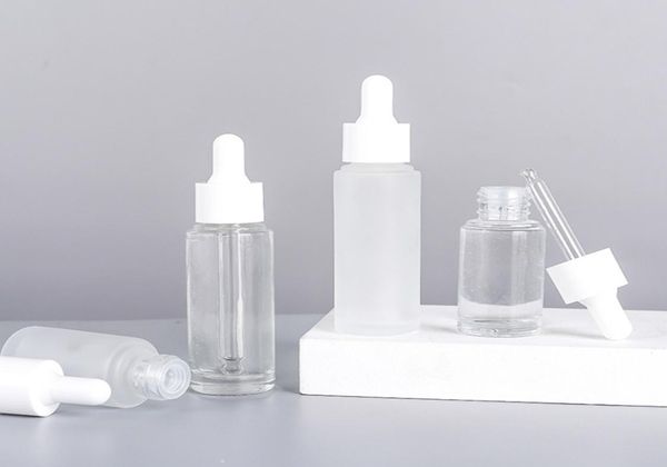 15ml 30ml frosted clear glass dropper bottle eye essential oil empty bottles with white cap6892711
15ml 30ml frosted clear glass dropper bottle eye essential oil empty bottles with white cap6892711