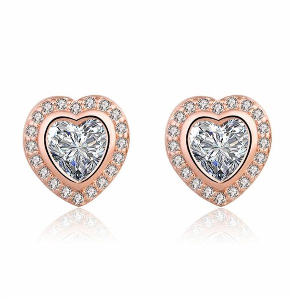 pink sparkling heart stud earrings luxury designer rose gold plated jewelry for 925 silver love heart earring7369912, Golden;silver
pink sparkling heart stud earrings luxury designer rose gold plated jewelry for 925 silver love heart earring7369912, Golden;silver