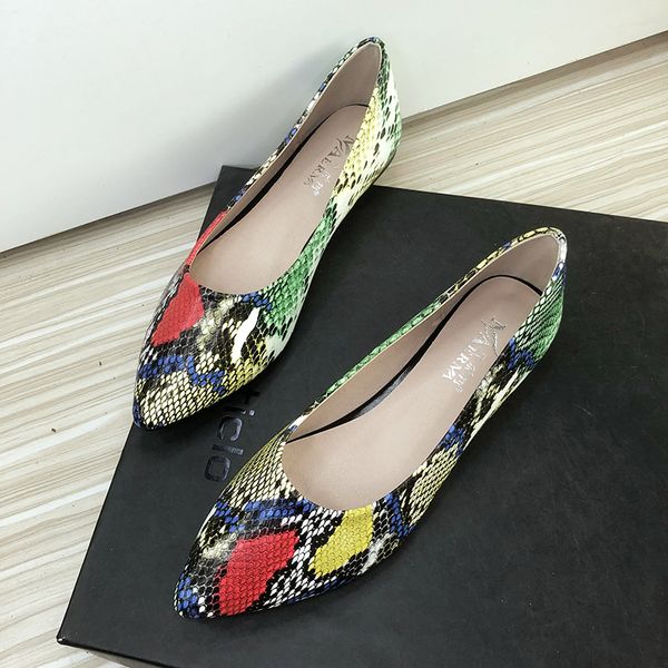 lady shoes flats for women snake skin 2023 new summer casual shoes for girls size 33 34 43 44 slip on soft sole, Black
lady shoes flats for women snake skin 2023 new summer casual shoes for girls size 33 34 43 44 slip on soft sole, Black