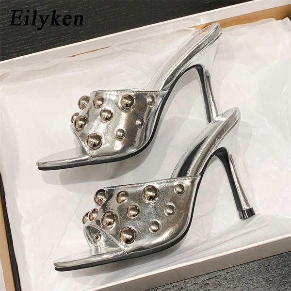 slippers fashion shallow rivet open toe women 2023 new summer thin high heels sandals party dress slides shoes 230511, Black
slippers fashion shallow rivet open toe women 2023 new summer thin high heels sandals party dress slides shoes 230511, Black