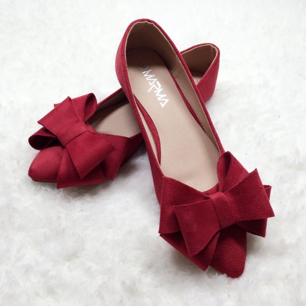 women flats red shoes solid color lady flat heel shoes big bow rosette pointed toe size 32 33 butterfly-knot girl princess shoes, Black
women flats red shoes solid color lady flat heel shoes big bow rosette pointed toe size 32 33 butterfly-knot girl princess shoes, Black