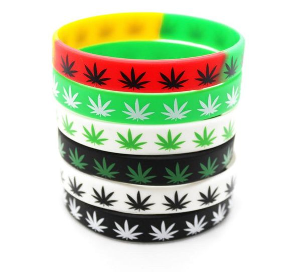50pcslot multi color maple leaf jamaica bracelet classic printed hip hop silicone wristband promotion gift silicon w6926661, Black
50pcslot multi color maple leaf jamaica bracelet classic printed hip hop silicone wristband promotion gift silicon w6926661, Black