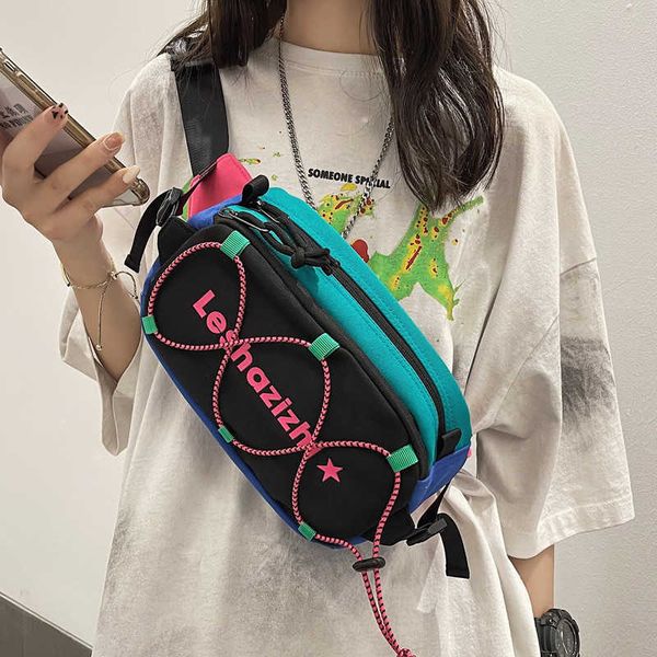 ins literature and art high street style female personality waist bag sports style color contrast chest bag dark super cool messenger bag
ins literature and art high street style female personality waist bag sports style color contrast chest bag dark super cool messenger bag