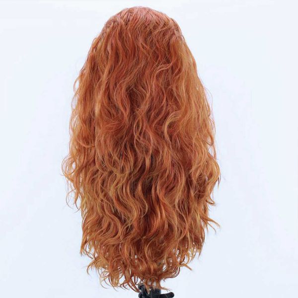 woman ginger synthetic lace front wig long wavy synthetic hair wigs cosplay orange lace wigs for women heat resistant fiber use 230524, Black;brown
woman ginger synthetic lace front wig long wavy synthetic hair wigs cosplay orange lace wigs for women heat resistant fiber use 230524, Black;brown