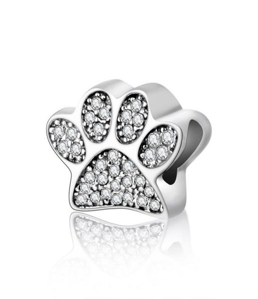 authentic 925 sterling silver paw prints bead with crystal pave footprints beads fit diy brand bracelet jewelry making accessories9022838, Black
authentic 925 sterling silver paw prints bead with crystal pave footprints beads fit diy brand bracelet jewelry making accessories9022838, Black