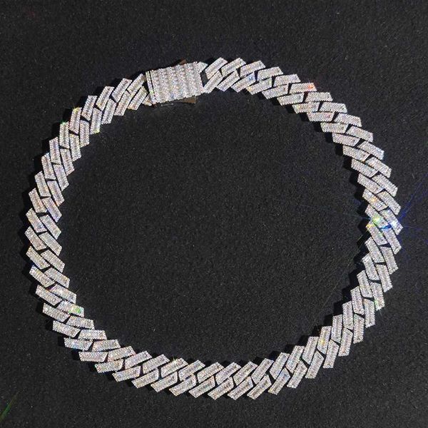 nuoya 18mm hip hop cuban chain chunky necklace bling iced out cz stone baguette cuban link necklace, Silver
nuoya 18mm hip hop cuban chain chunky necklace bling iced out cz stone baguette cuban link necklace, Silver