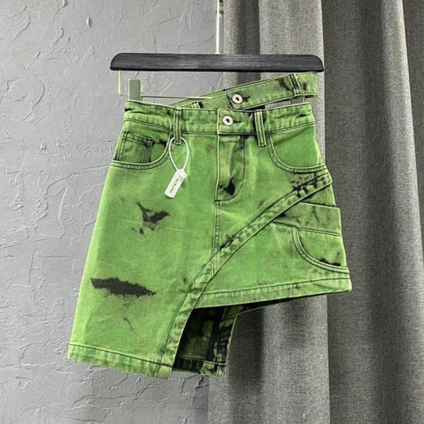 dresses fashion women skirt high waist asymmetric sashes tie dye streetwear denim skirts tide summer 2022 asymmetrical skirt, White;black
dresses fashion women skirt high waist asymmetric sashes tie dye streetwear denim skirts tide summer 2022 asymmetrical skirt, White;black