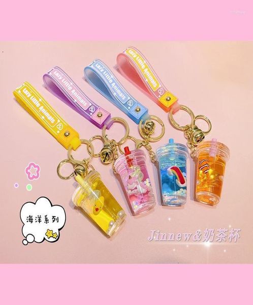 keychains fashion quicksand ocean series milk tea cup keychain liquid floating peal car bag pendant key ring jewelry for women gir9312212, Silver
keychains fashion quicksand ocean series milk tea cup keychain liquid floating peal car bag pendant key ring jewelry for women gir9312212, Silver