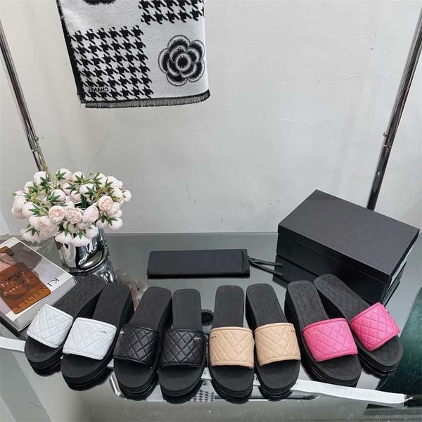 womens classic platform slippers chan c thick bottoms bath sandals outdoor quilting checks thick bottoms slides interlocking c slip on shoes, Black
womens classic platform slippers chan c thick bottoms bath sandals outdoor quilting checks thick bottoms slides interlocking c slip on shoes, Black
