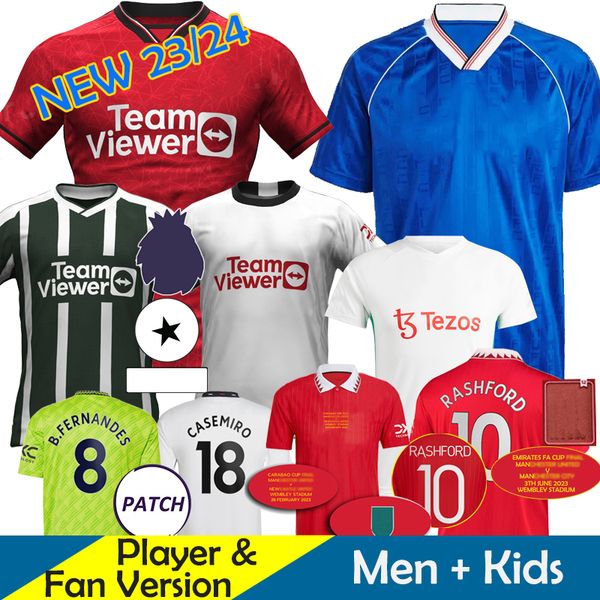 s mans utds 23 24 soccer jerseys kids kit retro rashford sancho maillot de foot football shirt fa cup final player version 2023 2024, Black;yellow
s mans utds 23 24 soccer jerseys kids kit retro rashford sancho maillot de foot football shirt fa cup final player version 2023 2024, Black;yellow