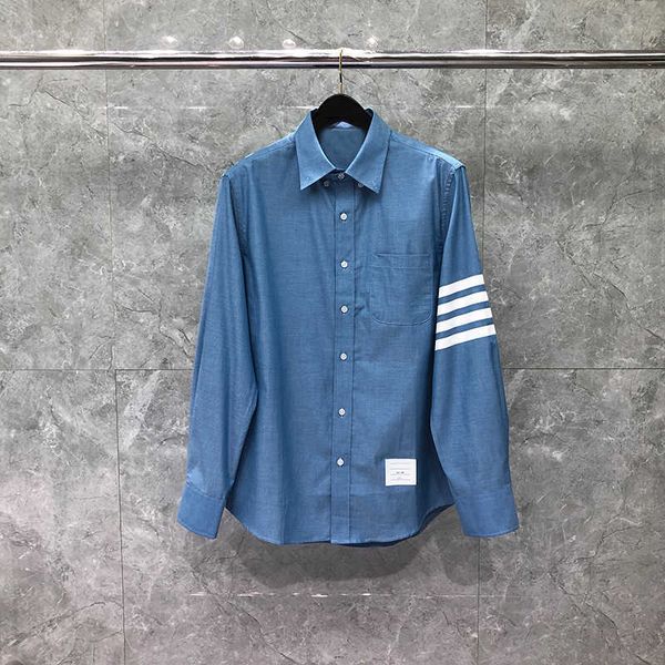 time breathe shirt spring and autumn leisure fashion brand loose blue long sleeve outer shirt, White;black
time breathe shirt spring and autumn leisure fashion brand loose blue long sleeve outer shirt, White;black