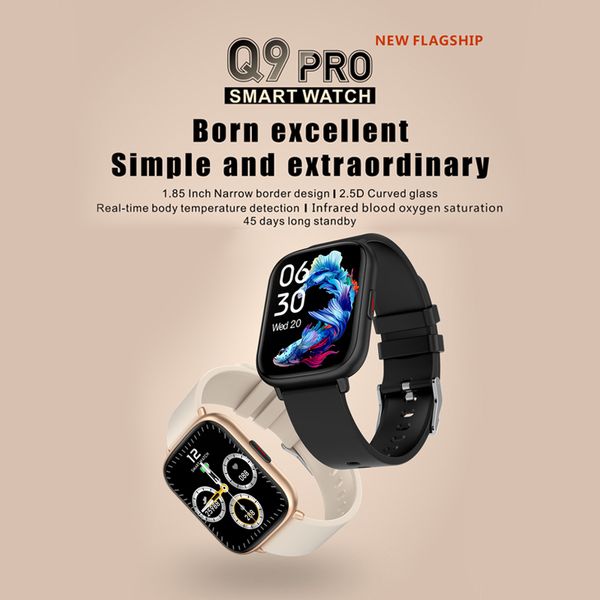 1.85" large tft screen ip68 waterproof heart rate monitor body temperature sport smart watch
1.85" large tft screen ip68 waterproof heart rate monitor body temperature sport smart watch