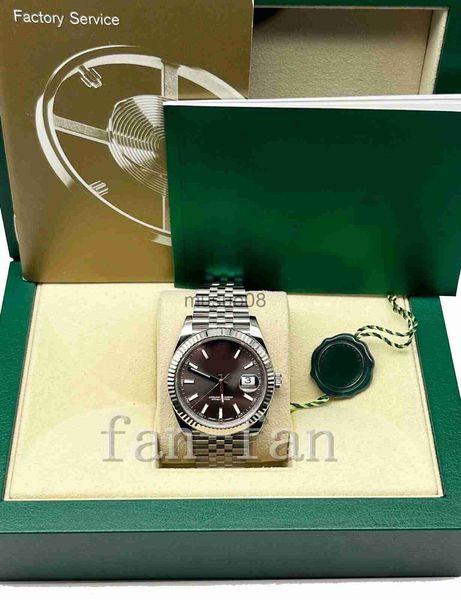 other watches 2023 qc automatic movement watch datejust 41 126334 rhodium dial stainless steel box booklet j230606, Slivery;black
other watches 2023 qc automatic movement watch datejust 41 126334 rhodium dial stainless steel box booklet j230606, Slivery;black