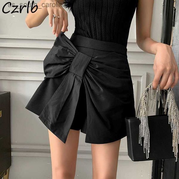 s-3xl bow shorts skirts women black high waist summer tender cute all-match design korean fashion casual clothing l230522, White;black
s-3xl bow shorts skirts women black high waist summer tender cute all-match design korean fashion casual clothing l230522, White;black
