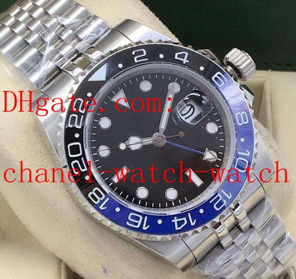 2 styles ceramic bezel gmt work men's wristwatches jubilee bracelet 40mm 126710 auto date sapphire asia 2813 movement automatic mechani, Slivery;brown
2 styles ceramic bezel gmt work men's wristwatches jubilee bracelet 40mm 126710 auto date sapphire asia 2813 movement automatic mechani, Slivery;brown