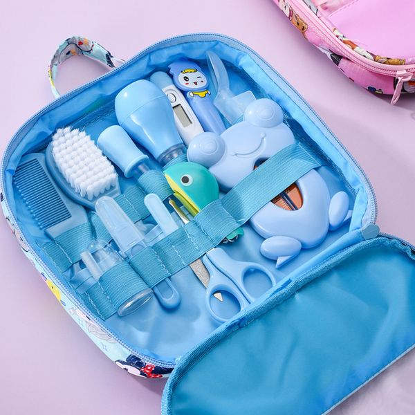 grooming sets 13pcsset baby care kit born kids nail hair health thermometer brush clipper scissor kid toiletries 230606
grooming sets 13pcsset baby care kit born kids nail hair health thermometer brush clipper scissor kid toiletries 230606