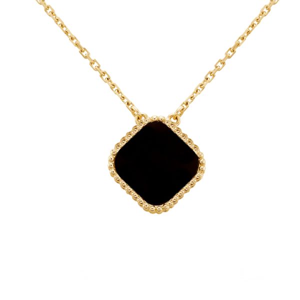 designer four-leaf clover necklace van luxury brand four-leaf clover pendant necklace 18k gold plated non-tarnish non-allergenic, Silver
designer four-leaf clover necklace van luxury brand four-leaf clover pendant necklace 18k gold plated non-tarnish non-allergenic, Silver