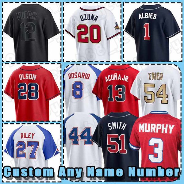 28 matt olson atlanta baseball jersey 13 ronald acuna jr ozzie albies 24 luplow retro dale murphy 12 sean murphy hank aaron marcell ozuna au, Blue;black
28 matt olson atlanta baseball jersey 13 ronald acuna jr ozzie albies 24 luplow retro dale murphy 12 sean murphy hank aaron marcell ozuna au, Blue;black