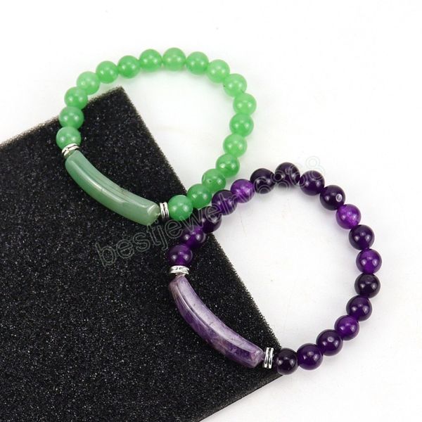 natural amethyst stone handmade woven elastic bracelet for women men colorful crystal stone braided bracelet new energy bracelet, Golden;silver
natural amethyst stone handmade woven elastic bracelet for women men colorful crystal stone braided bracelet new energy bracelet, Golden;silver
