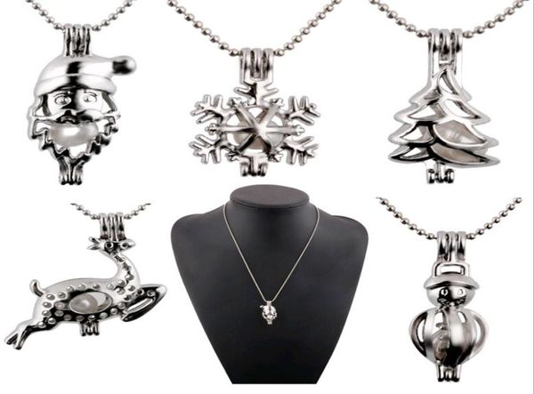 hollow openwork pearl cage pendants christmas tree santa claus necklaces xmas jewelry factory without pearls6075798, Silver
hollow openwork pearl cage pendants christmas tree santa claus necklaces xmas jewelry factory without pearls6075798, Silver
