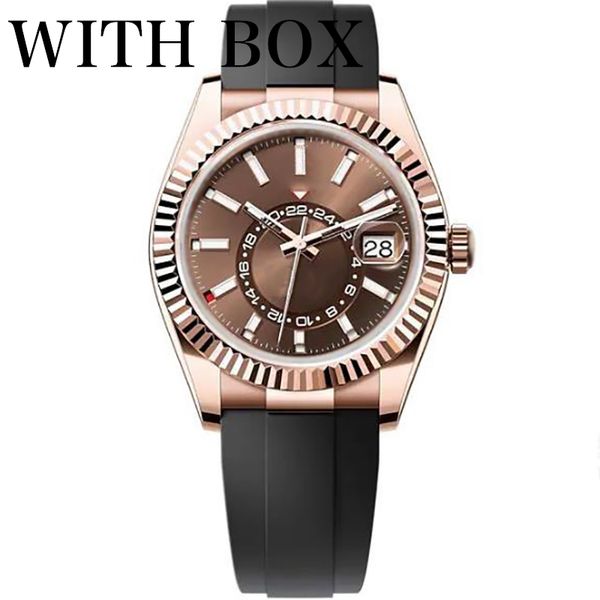 mens watch designer luxury watches 42mm 904lmechanical automatic movement sliding stainless steel rubber strap automatic luminous waterproof, Slivery;brown
mens watch designer luxury watches 42mm 904lmechanical automatic movement sliding stainless steel rubber strap automatic luminous waterproof, Slivery;brown