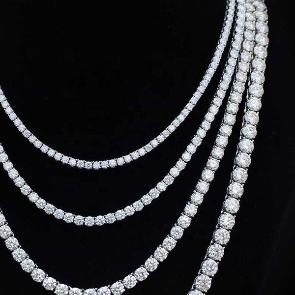 pass diamond tester gra moissnaite diamond jewelry tennis chain 925 silver necklace
pass diamond tester gra moissnaite diamond jewelry tennis chain 925 silver necklace