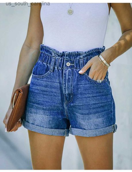 new women's summer denim shorts fashion casual elastic waist curled jeans shorts street casual female clothing s-2xl l230522, White;black
new women's summer denim shorts fashion casual elastic waist curled jeans shorts street casual female clothing s-2xl l230522, White;black
