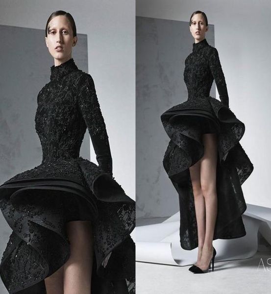 2018 unique black high low dubai arabic formal prom dresses high neck long sleeves evening wear peplum middle east special occasio6906107
2018 unique black high low dubai arabic formal prom dresses high neck long sleeves evening wear peplum middle east special occasio6906107