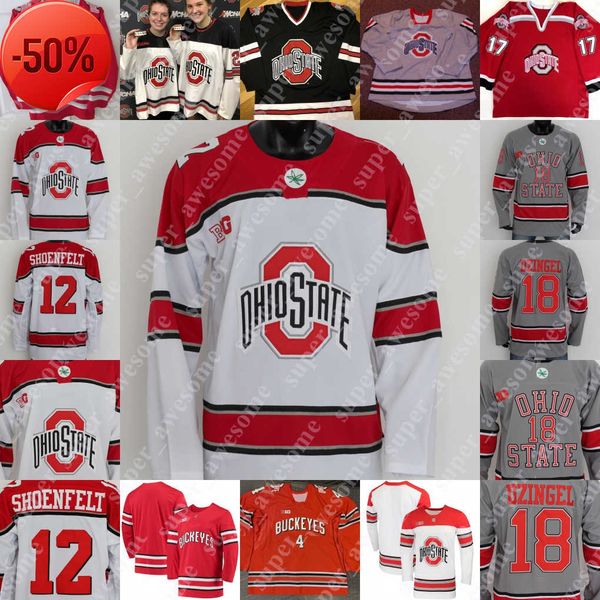 ohio state buckeyes hockey jersey georgii merkulov jake wise eric cooley joe dunlap michael gildon jaedon leslie evan mcintyre cole mcward r, Black;red
ohio state buckeyes hockey jersey georgii merkulov jake wise eric cooley joe dunlap michael gildon jaedon leslie evan mcintyre cole mcward r, Black;red