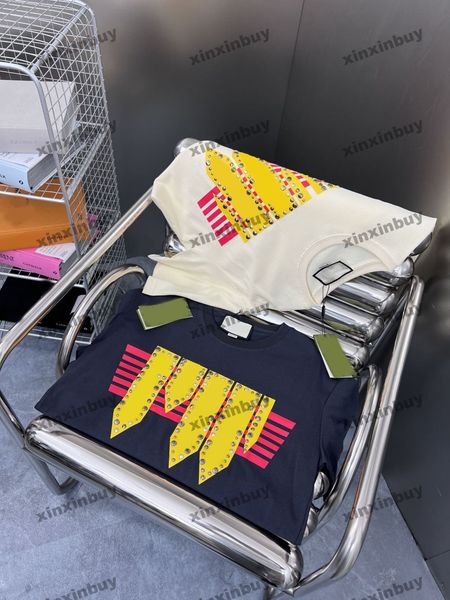 xinxinbuy men designer tee t shirt 23ss rivet letter printing pattern short sleeve cotton women green blue s-2xl, Black;brown
xinxinbuy men designer tee t shirt 23ss rivet letter printing pattern short sleeve cotton women green blue s-2xl, Black;brown