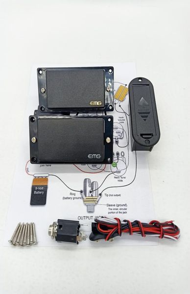 update guitar pickups emg 8185 active pickups with 25k guitar potentiometer pots complete set of line electric guitar pickups in 3799653
update guitar pickups emg 8185 active pickups with 25k guitar potentiometer pots complete set of line electric guitar pickups in 3799653