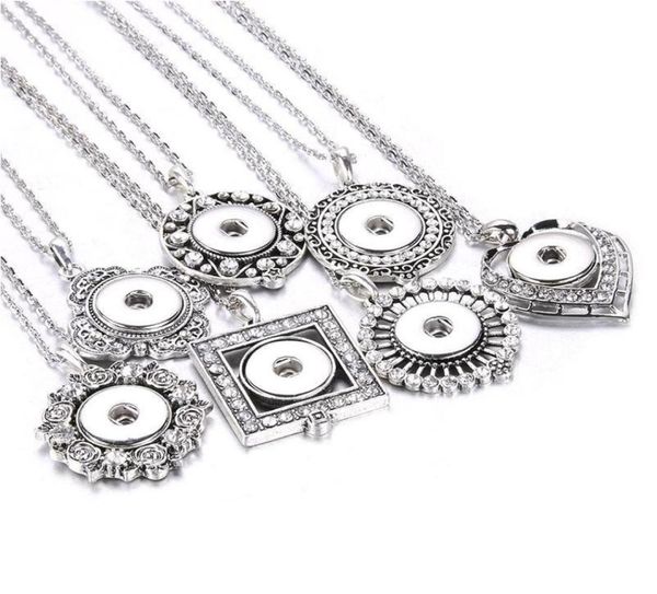 new snap button necklace jewelry rhinestone crystal metal pendant for women fit diy 20mm 18mm snap buttons bbyozi1751469, Silver
new snap button necklace jewelry rhinestone crystal metal pendant for women fit diy 20mm 18mm snap buttons bbyozi1751469, Silver