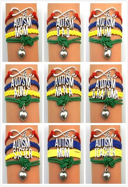 new arrival autism awareness bracelet infinity hope rhinestone puzzle piece charm bracelet 2917059, Golden;silver
new arrival autism awareness bracelet infinity hope rhinestone puzzle piece charm bracelet 2917059, Golden;silver