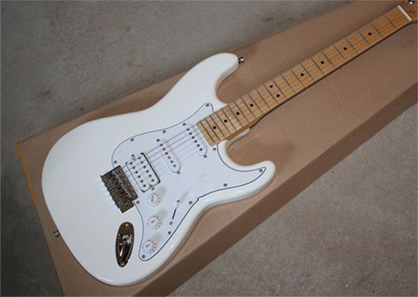 custom shop hhs pickups white electric guitar strat standard tremolo bridge whammy bar maple fingerboard chrome hardware
custom shop hhs pickups white electric guitar strat standard tremolo bridge whammy bar maple fingerboard chrome hardware