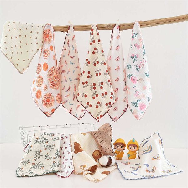 bibs cloths cotton goze feeding saliva lace rainbow print baby burp clothing newborn bandana towel boys girls bib new g220605
bibs cloths cotton goze feeding saliva lace rainbow print baby burp clothing newborn bandana towel boys girls bib new g220605