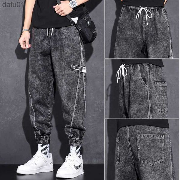 gray snow wash jeans mens fashion cargo pants loose harem trousers male fashion casual korean joggers men street wear pants 5xl l230520, Black
gray snow wash jeans mens fashion cargo pants loose harem trousers male fashion casual korean joggers men street wear pants 5xl l230520, Black