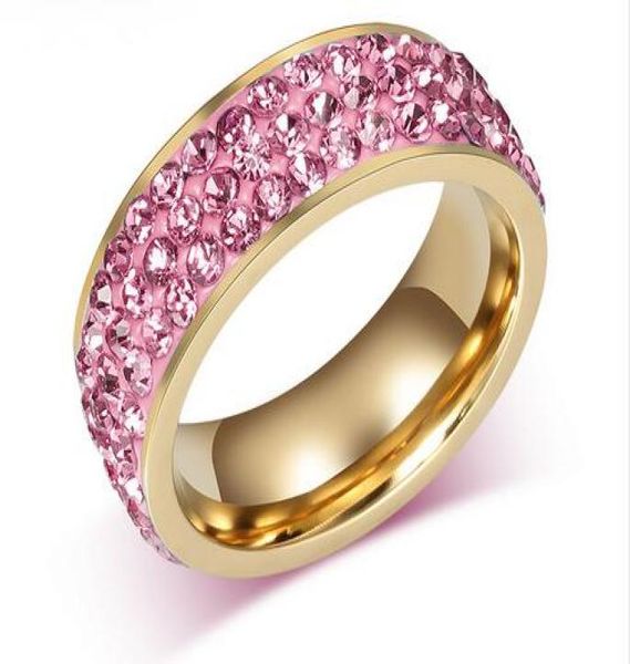 vintage pink wedding rings for women 18k gold plated stainless steel 3 row crystal cubic zirconia party and dress je6037164, Silver
vintage pink wedding rings for women 18k gold plated stainless steel 3 row crystal cubic zirconia party and dress je6037164, Silver