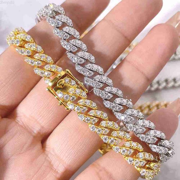 2023 hip hop new design bright moissanite jewelry s925 sterling silver cuban bracelet
2023 hip hop new design bright moissanite jewelry s925 sterling silver cuban bracelet