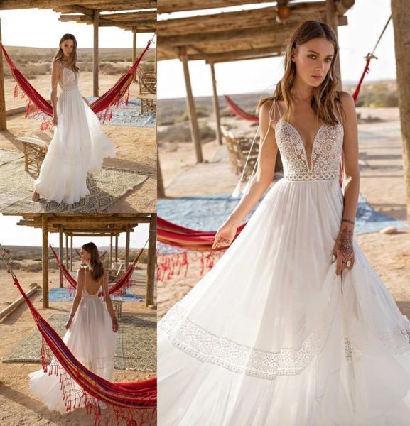 asaf dadush 2020 bohemian wedding dresses spaghetti straps backless lace bridal dress beach chiffon a line wedding gowns2320048, White
asaf dadush 2020 bohemian wedding dresses spaghetti straps backless lace bridal dress beach chiffon a line wedding gowns2320048, White