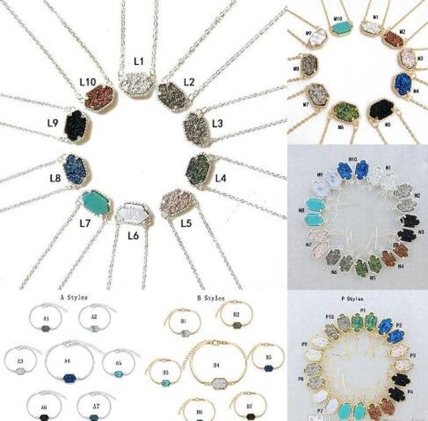 druzy stone necklaces dangle earrings geometric natural stone pendant charm bracelet rings for women girls fashion jewelry in bulk5389464, Black
druzy stone necklaces dangle earrings geometric natural stone pendant charm bracelet rings for women girls fashion jewelry in bulk5389464, Black
