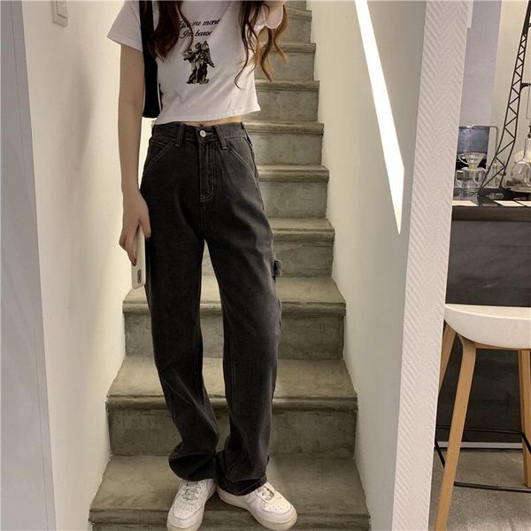 jeans goohojio 2020 autumn fashionable high waist women pants allmatch casual jeans ladies solid color wide legs denim pants women, Blue
jeans goohojio 2020 autumn fashionable high waist women pants allmatch casual jeans ladies solid color wide legs denim pants women, Blue