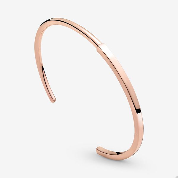 18k rose gold cuff open bangle for pandora signature i-d bracelet set designer jewelry for women girls girlfriend gift bracelets with origin, White
18k rose gold cuff open bangle for pandora signature i-d bracelet set designer jewelry for women girls girlfriend gift bracelets with origin, White