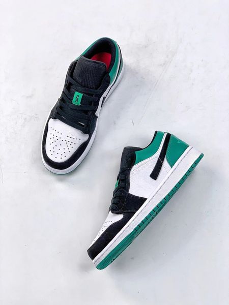 jumpman 1 low mens womens designer basketball shoes white green black shoelaces outdoor sneakers trainers ship with shoebox and fast ship
jumpman 1 low mens womens designer basketball shoes white green black shoelaces outdoor sneakers trainers ship with shoebox and fast ship